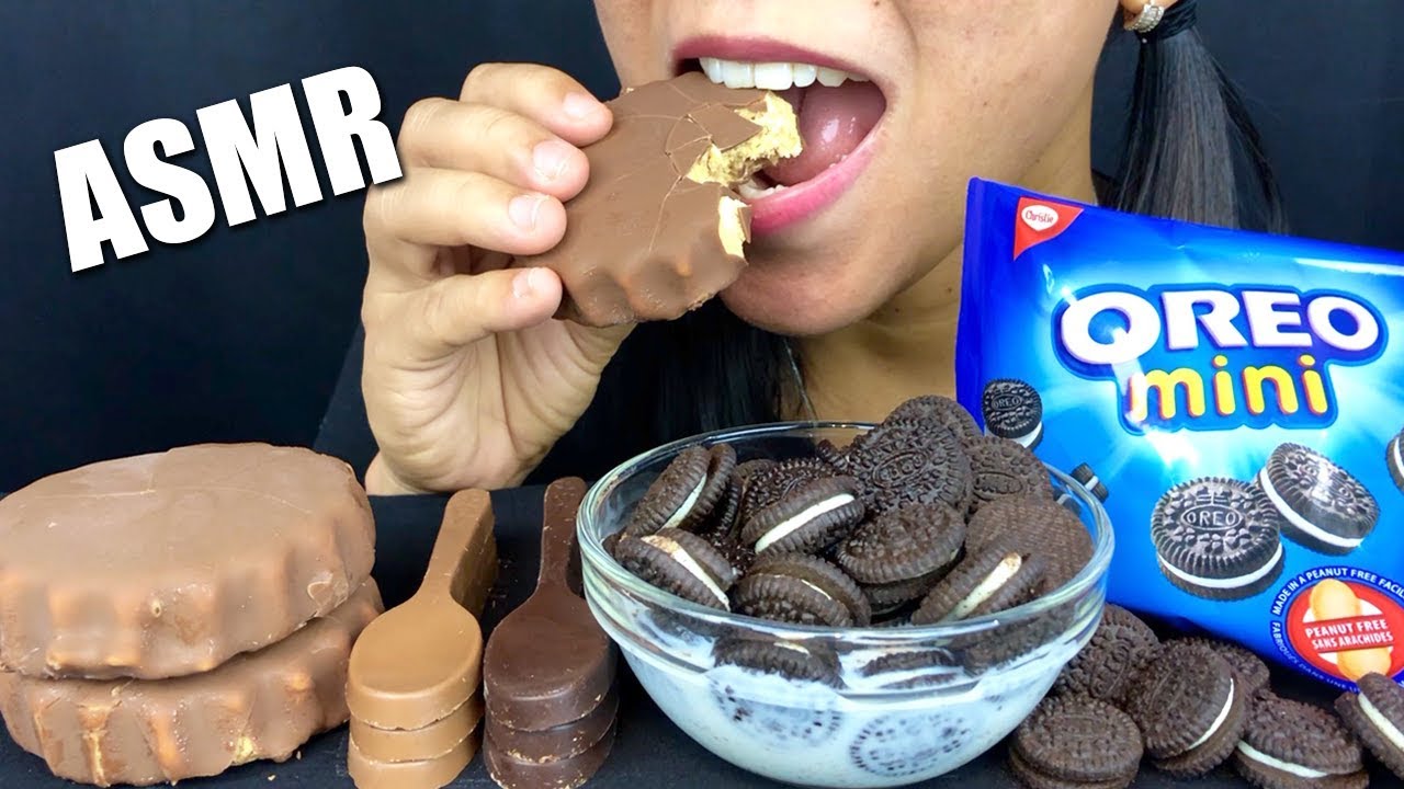 ASMR DESSERT CHOCOLATE + ICE CREAM | LaniEatsASMR