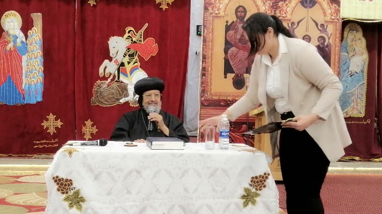 محاضرة نيافه الانبا مرقس مطران شيرا الخيمه Win Win 2023