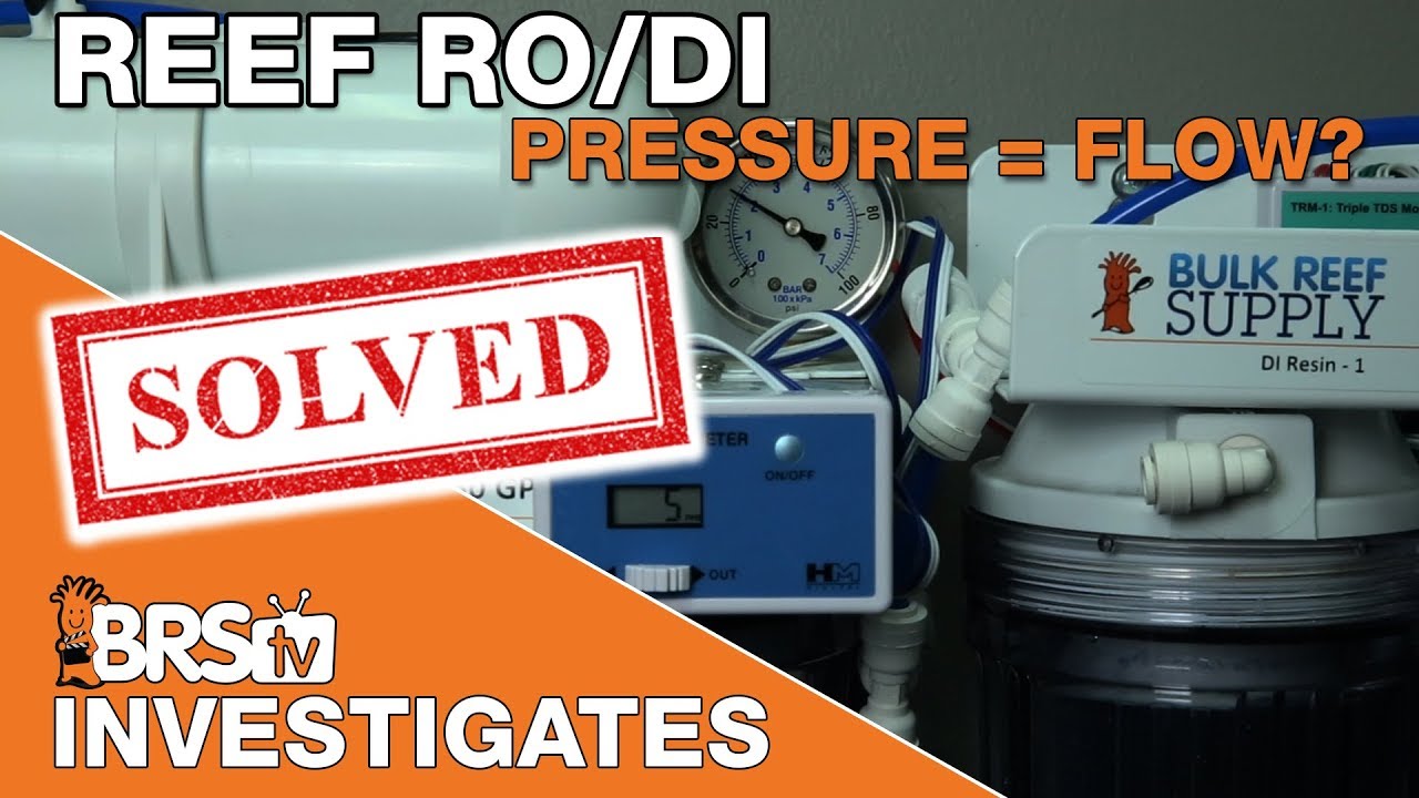 How does pressure effect TDS rejection from my RO Membrane? | BRStv Investigates