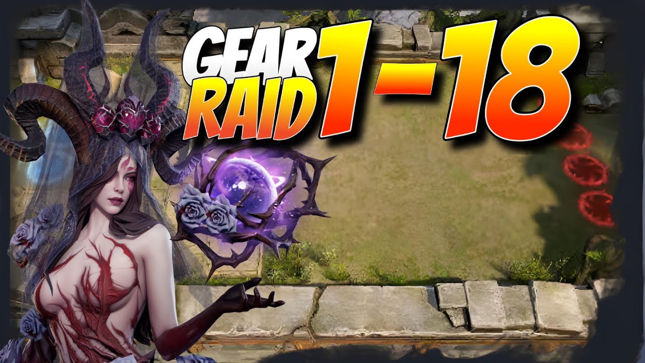 Watcher of Realms: Dahlia in Gear Raid 1 Stage 18 (GR1-18) | New Player Friendly Guide.