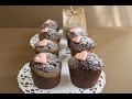 Easy Chocolate cupcake♡ チョコカップケーキ 簡単濃厚美味!