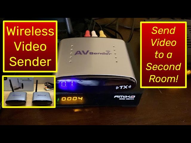 Signal Distribution - SV 1760 Wireless HDMI TV Sender