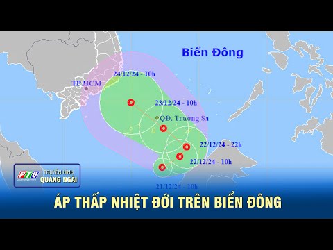 Tin áp thấp nhiệt đới trên Biển Đông | PTQ