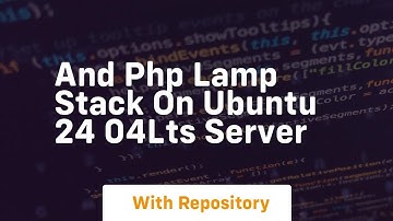 And php lamp stack on ubuntu 24 04lts server