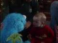 Malachi and Cookie Monster