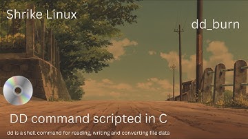 dd burn, a dd command scripted in C to create bootatble usb for iso