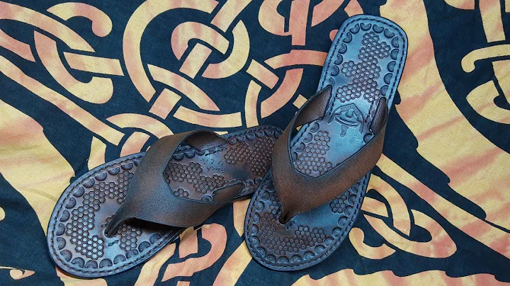 Leather Crafting Tutorial   Flip Flops
