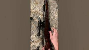 Loading a Mosin PU Sniper with a stripper clip