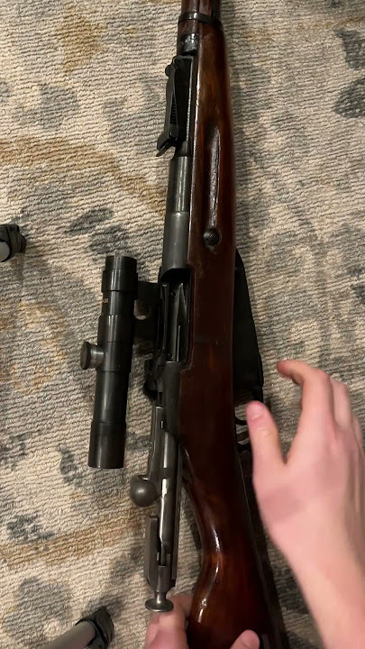 Loading a Mosin PU Sniper with a stripper clip