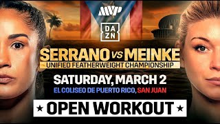 MVP Open Workout - Serrano vs. Meinke feat. Jake Paul & Wanna Walton