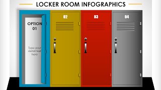 Animated Slide Design in PowerPoint | Locker Room Animation | Free Download | PowerPoint University