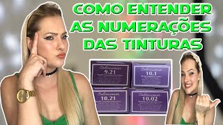 NUMERAÇÕES DE TINTA DE CABELO  - QUAL COR DE LOIRO ESCOLHER - nuances de coloração