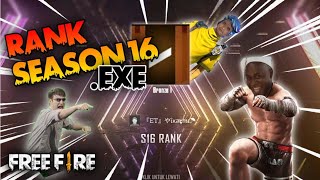 RANK SEASON 16 EXE - FREE FIRE EXE