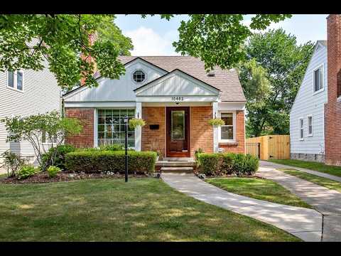 10482 Hart Avenue, Huntington Woods, MI home video tour