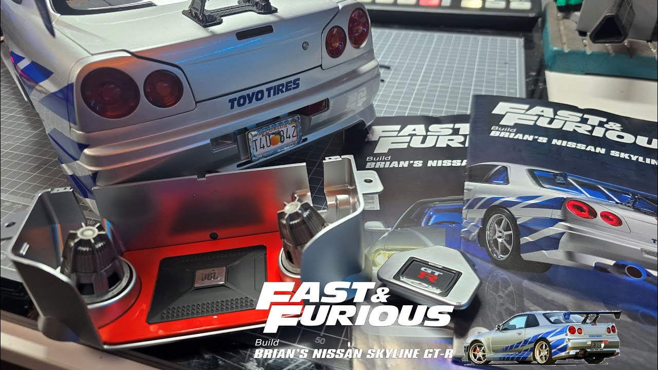 Build the Fast & Furious Nissan Skyline GT-R - Pack 17 & 18