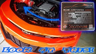 LOOK at this Camaro Mod!! 2021 Camaro SS Fuse Box Cover | Camaro SS Engine Bay