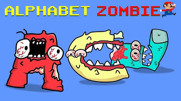Alphabet Reverse Plush toy (All Letter..) | But It’s Zombies Transform | Game Animation