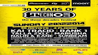 Kai Tracid Live - 30 Years of TechnoClub (Moon13 Frankfurt) 29.12.2014