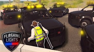 COPS SUMMON TOW TRUCK APOCALYPSE! - Flashing Lights Multiplayer Gameplay - Police Simulator Game