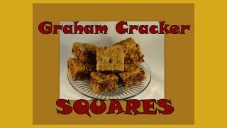 Graham Cracker Crumb Squares- with yoyomax12