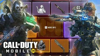 *NEW* ALL SEASON 5 LUCKY DRAW REWARDS + ALL CHARACTER SKINS in COD MOBILE LEAKS SEASON 5