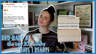 HOW MANY OF THE TOP 100 BOOKS HAVE I READ // exposing my classics tbr