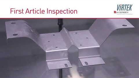 Virtek LaserQC Inspection System 2D and Formed Parts