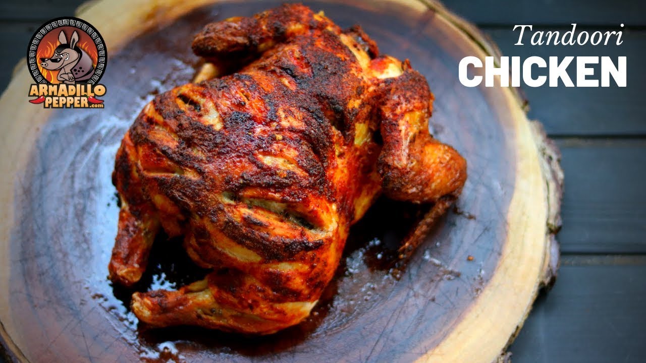 Whole Chicken In The Big Easy Oil Less Fryer Tandoori Chicken Recipe Youtube