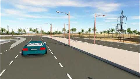 AUTODESK INFRAWORKS ANIMATED VIDEO OF INTERCHANGE