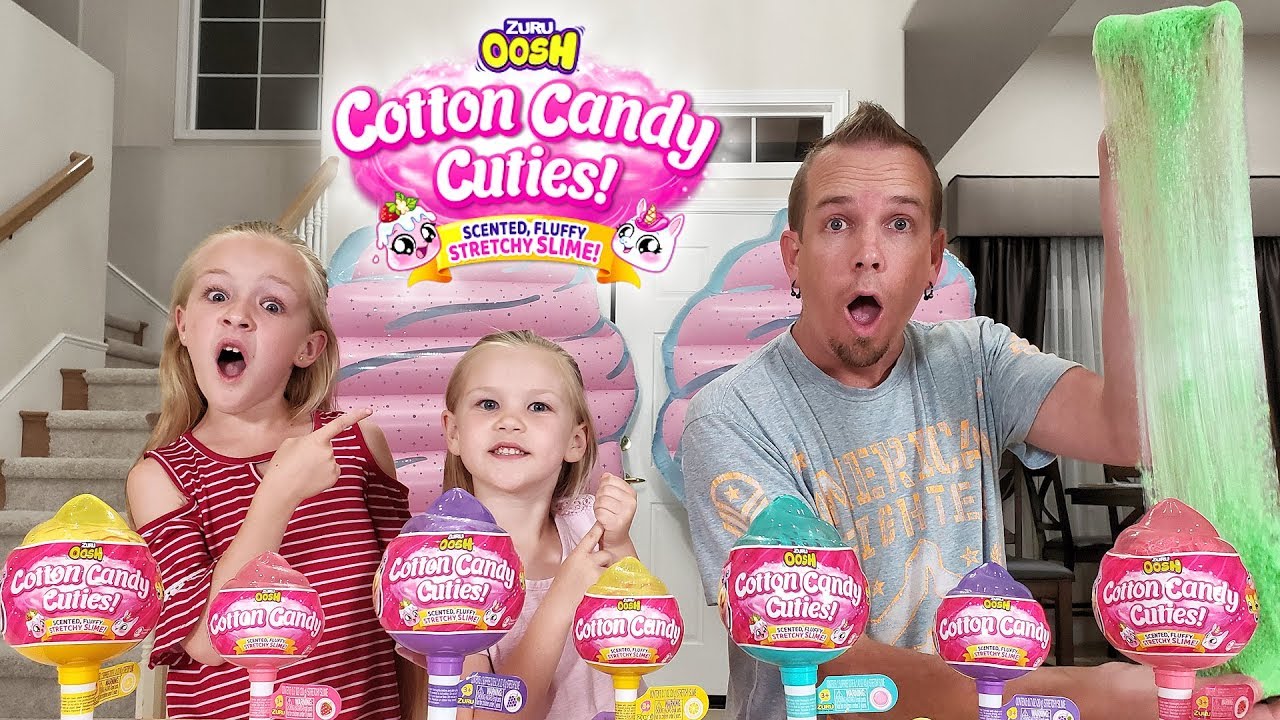 Opening Cotton Candy Cuties Toys! 