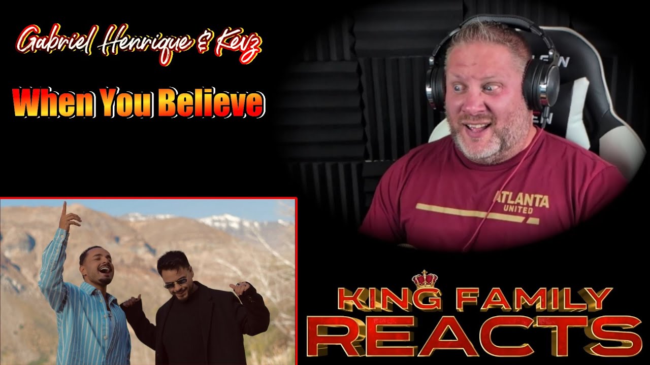 Gabriel Henrique - When You Believe (feat Kevz) | REACTION