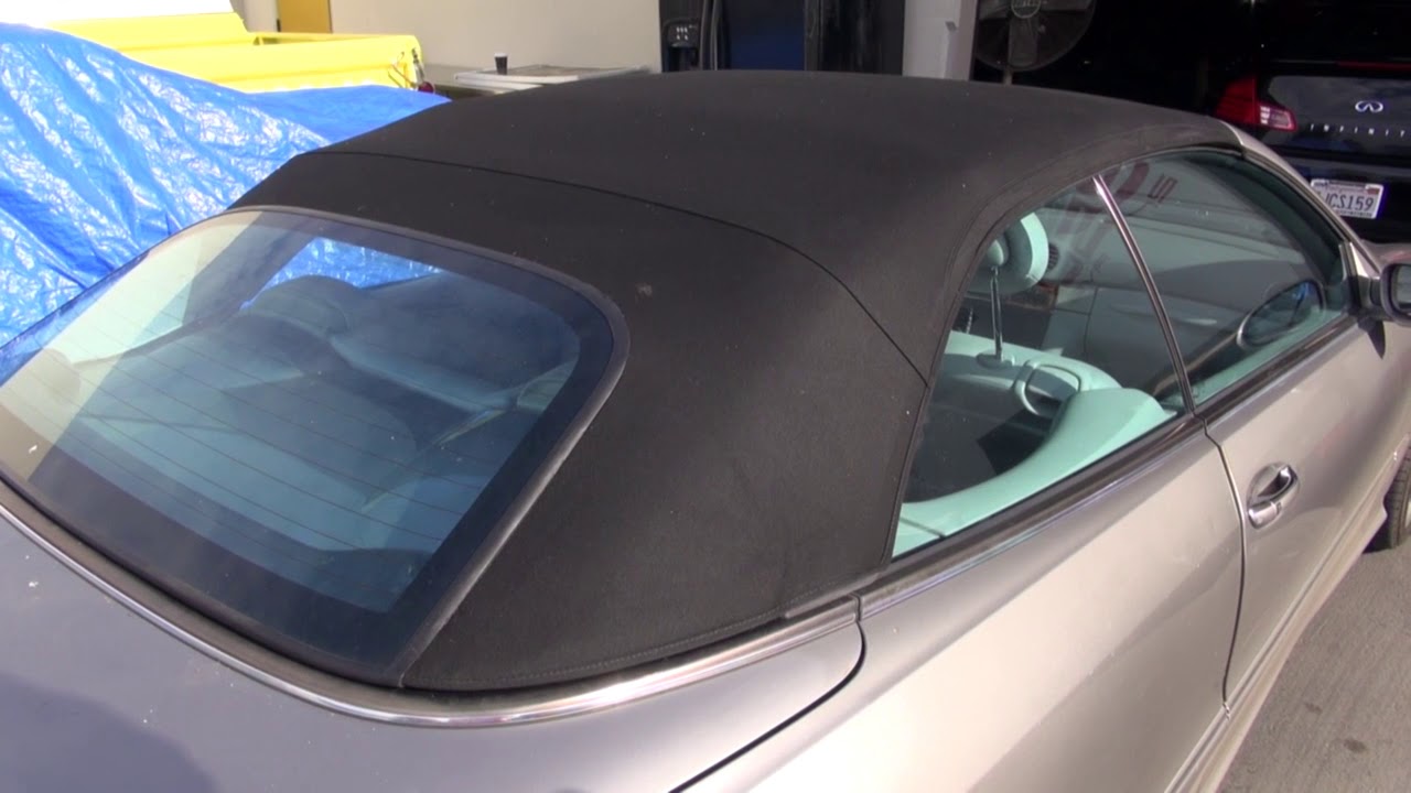 Mercedes Convertible Top Headliner Replacement By Cooks Upholstery mercedes-convertible-top-headliner-replacement-by-cooks-upholstery
