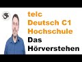 telc Deutsch C1 Hochschule - Das Hörverstehen
