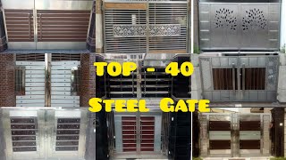 Top 30 Home Main Gate Design in 2022,ss gate, STEEL ke gate, stainless steel Gates