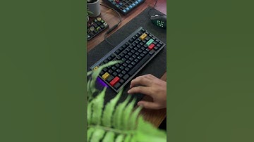 Mode Sonnet with retooled cherry Mx blacks! #cherrymx #mechanicalkeyboard #soundtest #keebs #shorts