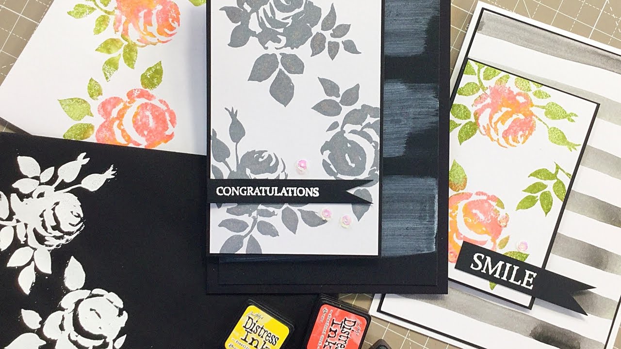 Watercolour Hacks Background Techniques Stamping and Die Cutting