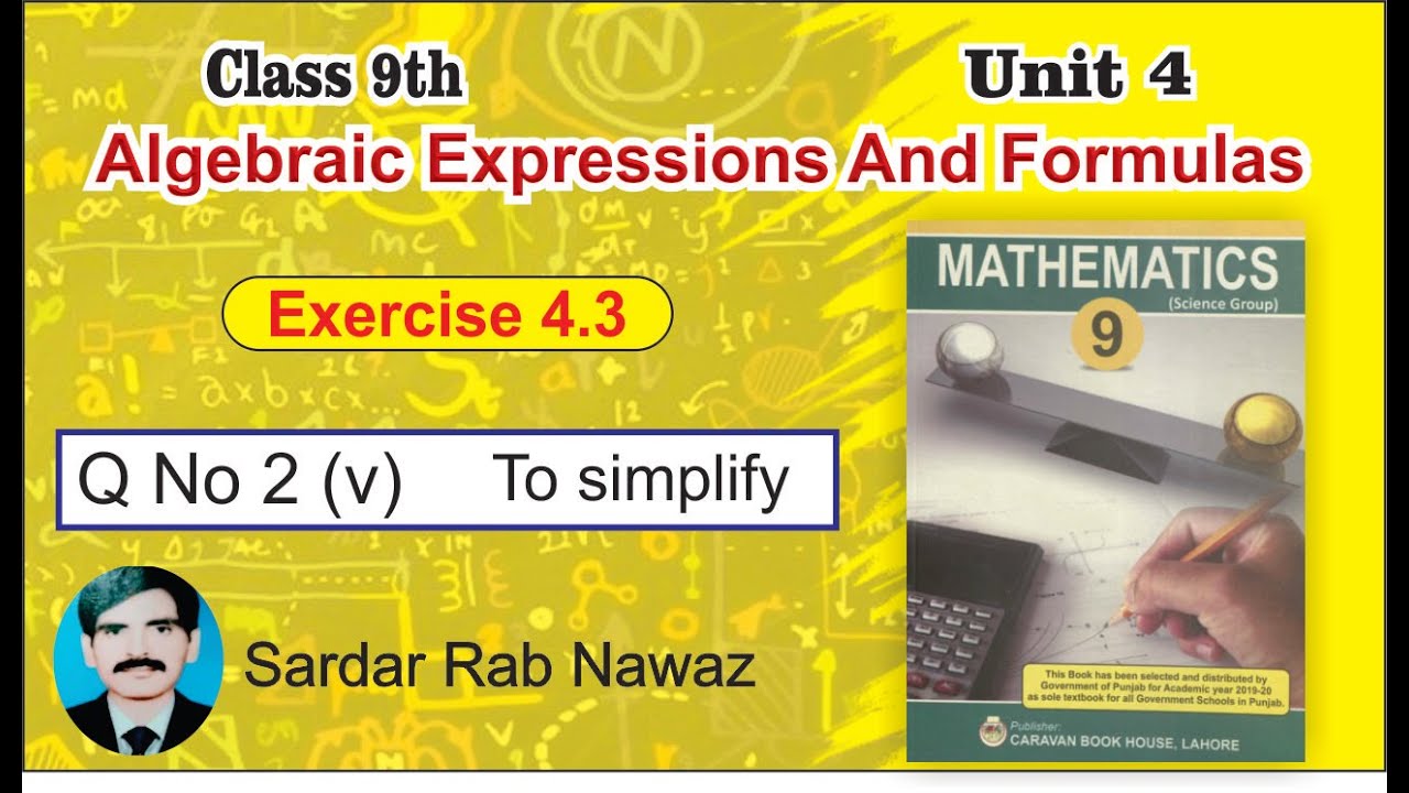 9th class Math | Exercise 4.3 Question no 2 - Math Chapter 4 - Matric ...