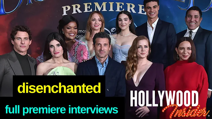 Full Rendezvous at Premiere Of 'Disenchanted' With...