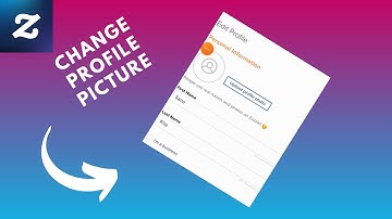 how to change profile picture on zazzle