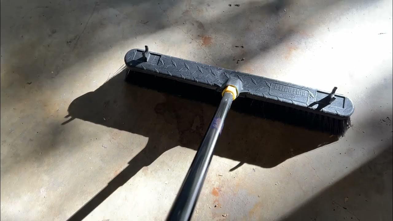 Quickie Bulldozer Push Broom Review and Demo YouTube