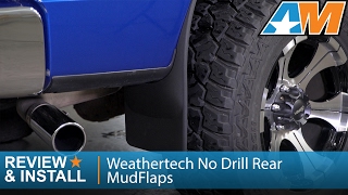 WeatherTech 110002-120002 Mud Flaps For 2004-2008 Ford F-150 no Running Boards or Fender Flares 
