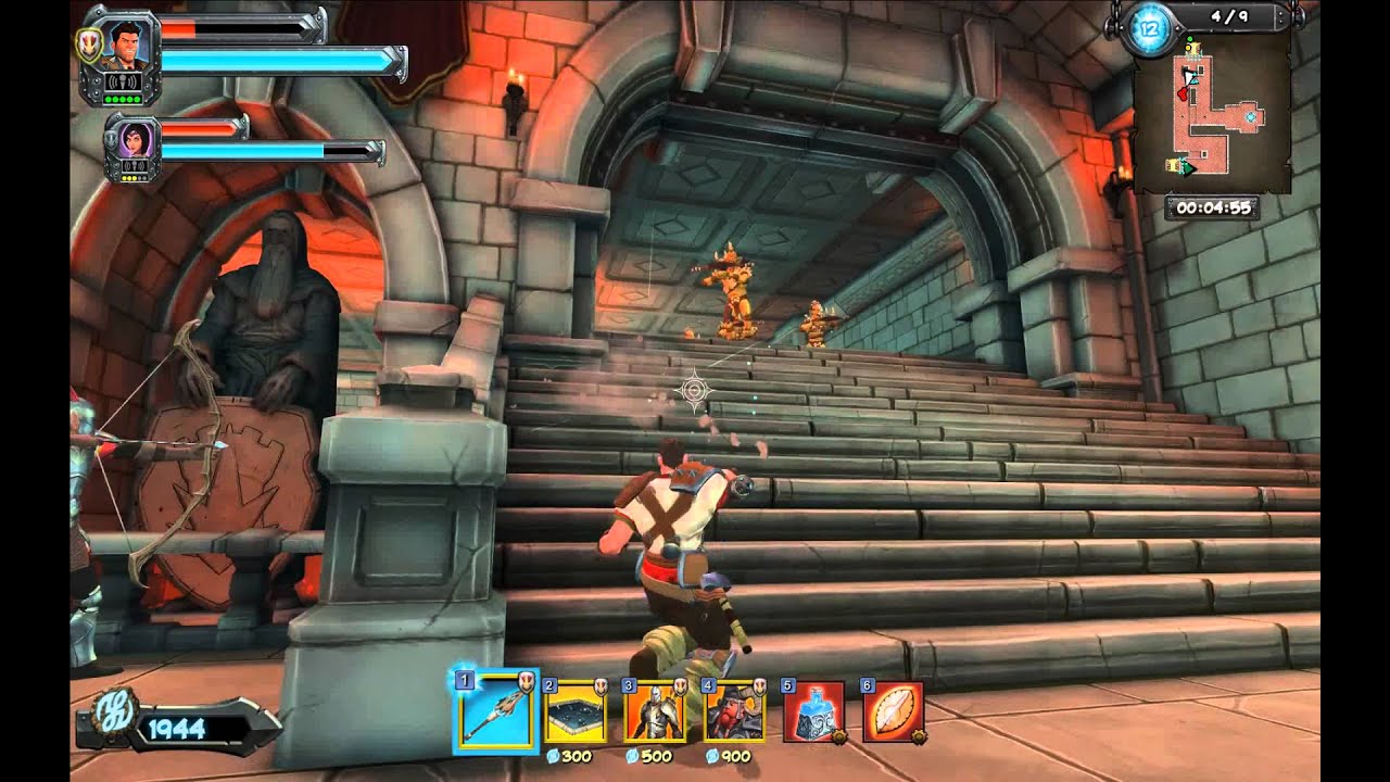 Orcs Must Die! 2 - Servant Entrance Co-op Nightmare - 5 skulls and rank ...
