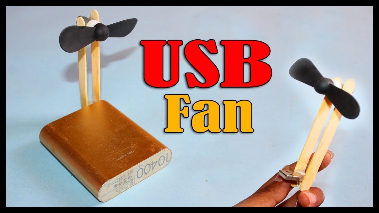 How to Make Usb Fan at home - YouTube