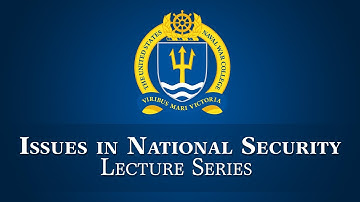 NWC Issues in National Security, Lecture 8 "Robots That Fly, Swim and Crawl"
