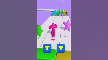 Blob Shifter 3D 🅾️↘️🅰️🅾️ X -- level 267 #shorts