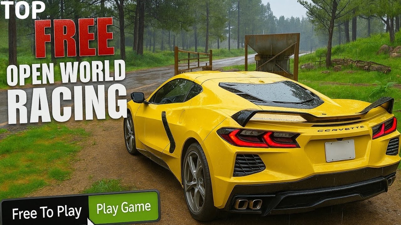 Top 10 FREE OPEN WORLD Racing Games 2025 NEW - YouTube