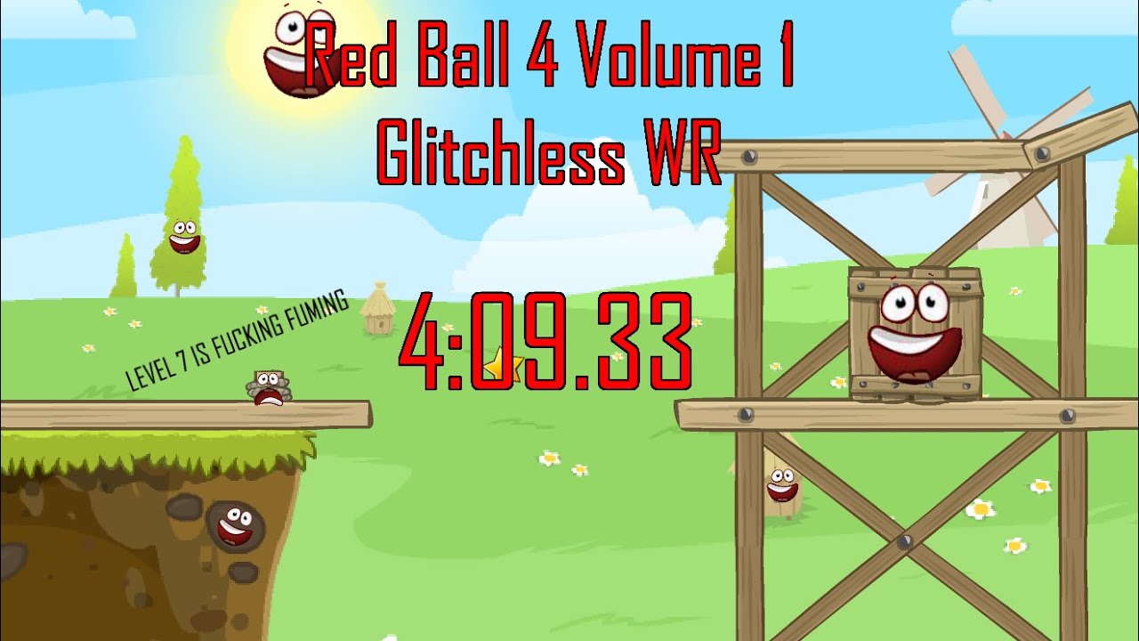 Red ball 4 volume 4. Red Ball 4 Vol 1. Red Ball Volume 1. Экран Победы в Red Ball.