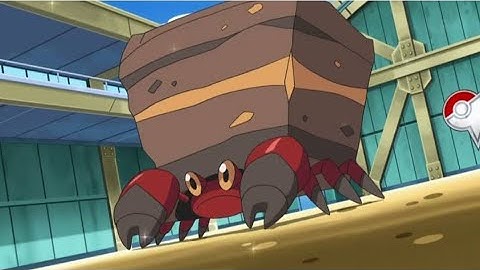 Dwebble and Crustle Pokemon all Attacks #pokemon #dwebble #crustle