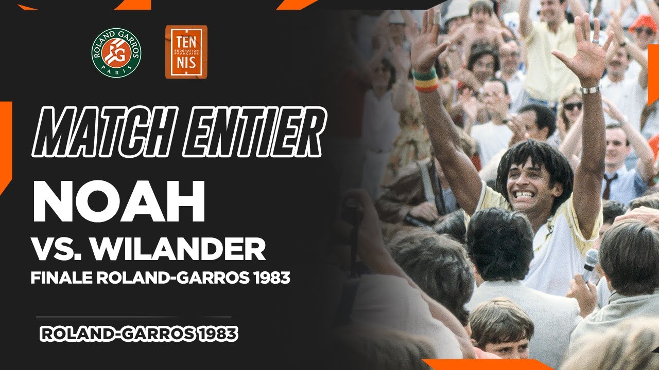 Yannick Noah vs. Mats Wilander - Finale | Roland-Garros 1983