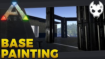 ARK: Survival Evolved - BASE BUILDING AND PAINTING - S3E42 - Let